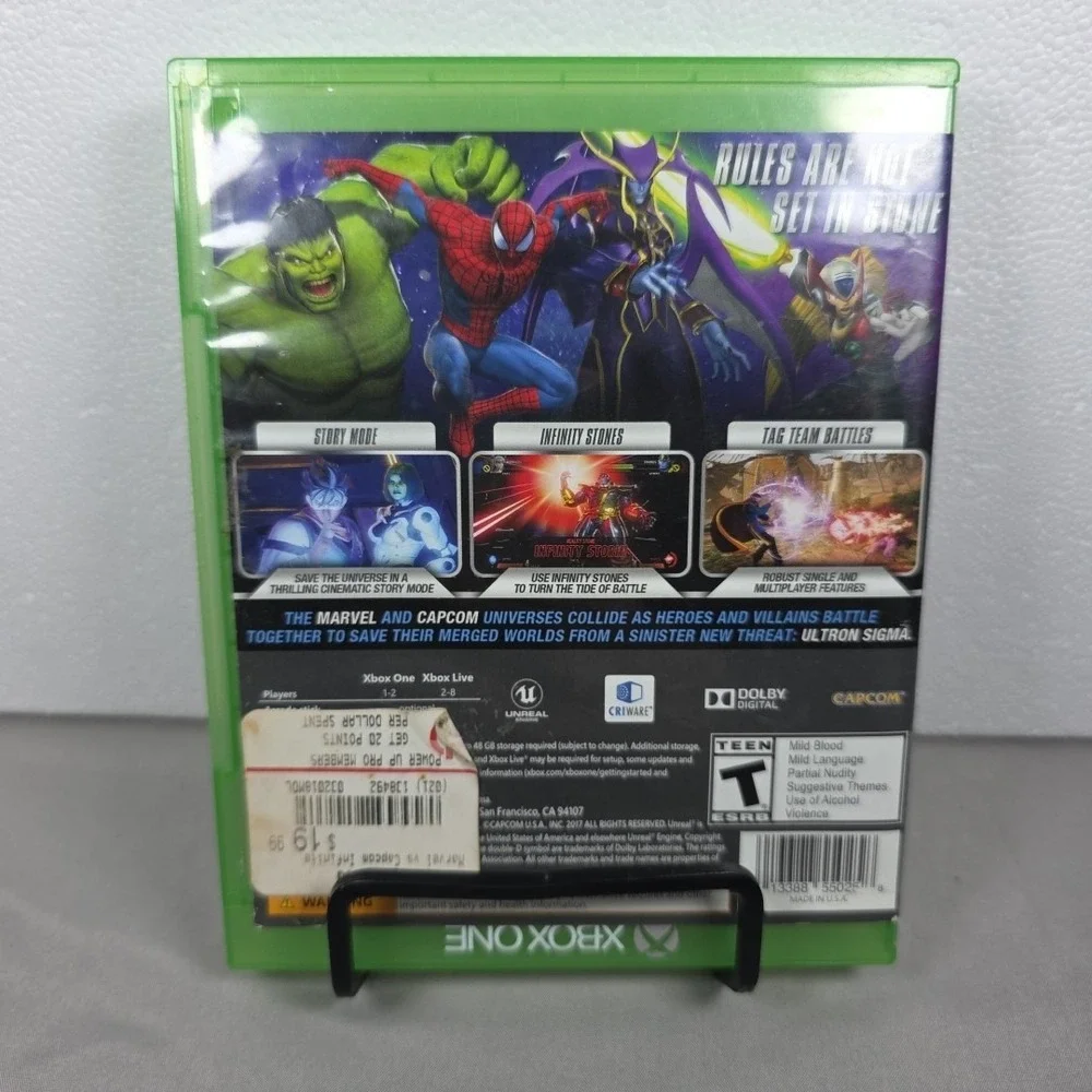 MARVEL vs CAPCOM‎ INFINITE Xbox One 2017 TESTED